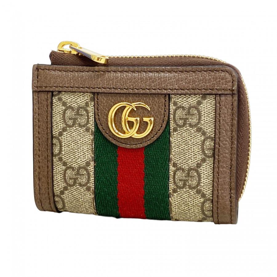 GUCCI ☆SALE【5ic3526】グッチ 財布 オフィディア 644333 PVC レザー  