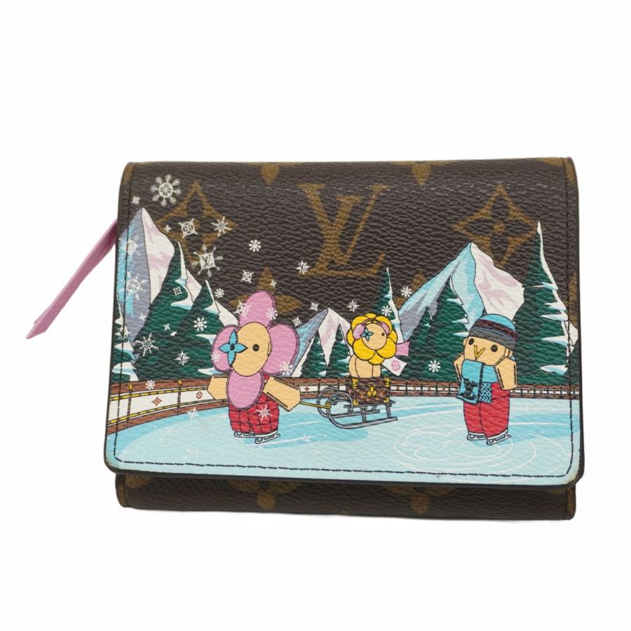 LOUIS VUITTON 【5ic3757】ルイヴィトン 三つ折り財布 モノグラム  