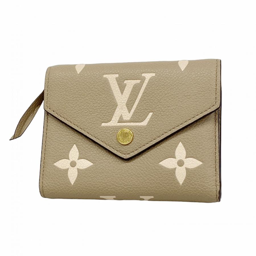 LOUIS VUITTON 【5id4325-h】ルイヴィトン 三つ折り財布 モノグラム  