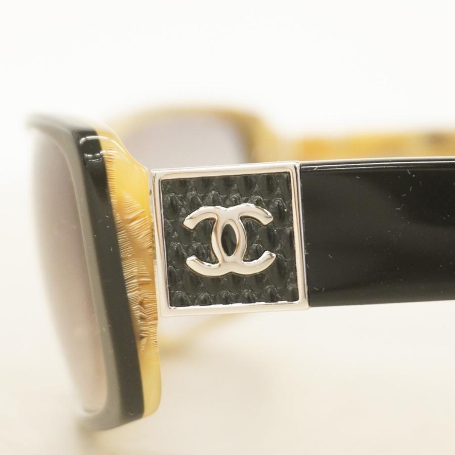 CHANEL 【5id4424】シャネル サングラス 5115-Q プラスチック ブラック  