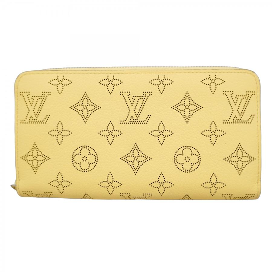 LOUIS VUITTON 【5id4551】ルイヴィトン 長財布 マヒナ ジッピー  