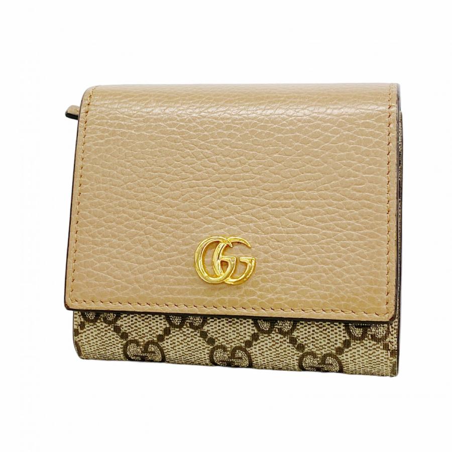 GUCCI 【5id4643-h】グッチ 財布 GGマーモント GGスプリーム 598587  