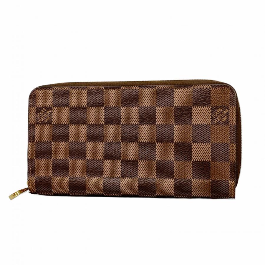 LOUIS VUITTON 【5id4704-h】ルイヴィトン 長財布 ダミエ ジッピー  
