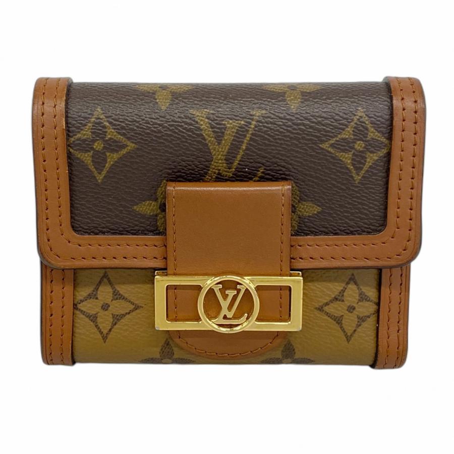 LOUIS VUITTON 【5id4749】ルイヴィトン 三つ折り財布 モノグラム  