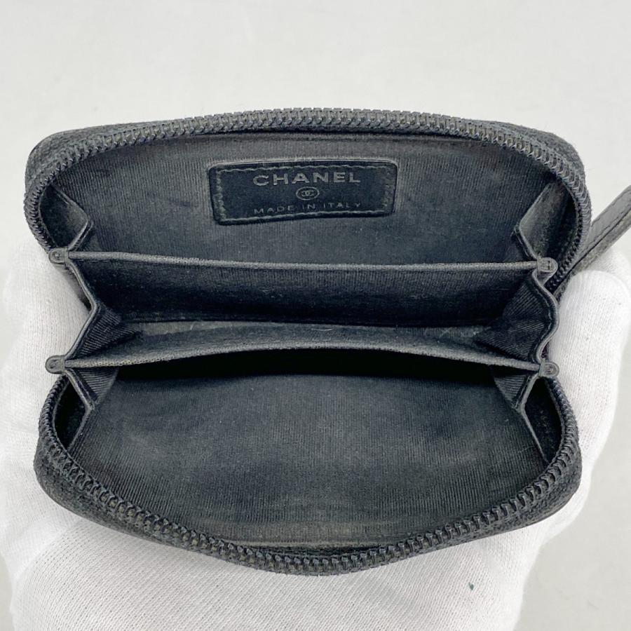 CHANEL 【5id4936-h】シャネル コインケース ボーイシャネル レザー  