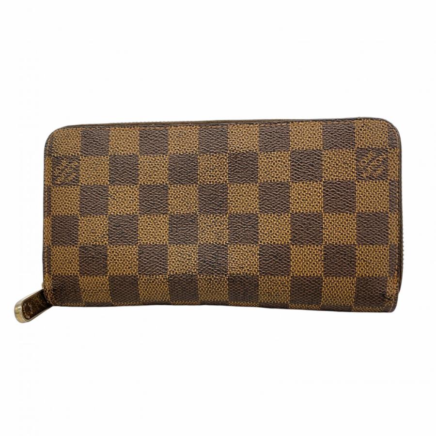 LOUIS VUITTON 【5id5212】ルイヴィトン 長財布 ダミエ ジッピー  