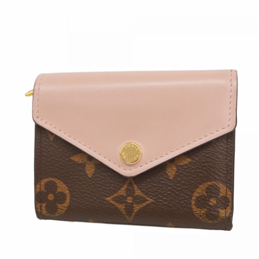 LOUIS VUITTON 【5id5233】ルイヴィトン 三つ折り財布 モノグラム  