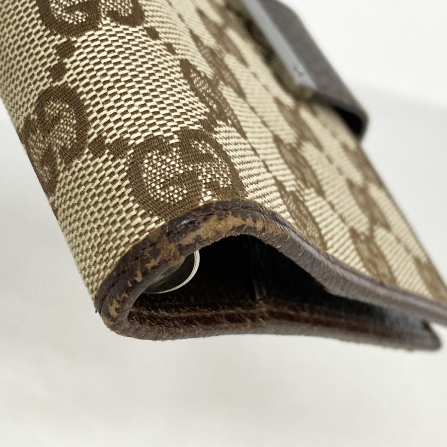 GUCCI（グッチ） ☆SALE【5ie5643-h】グッチ 手帳カバー GGキャンバス