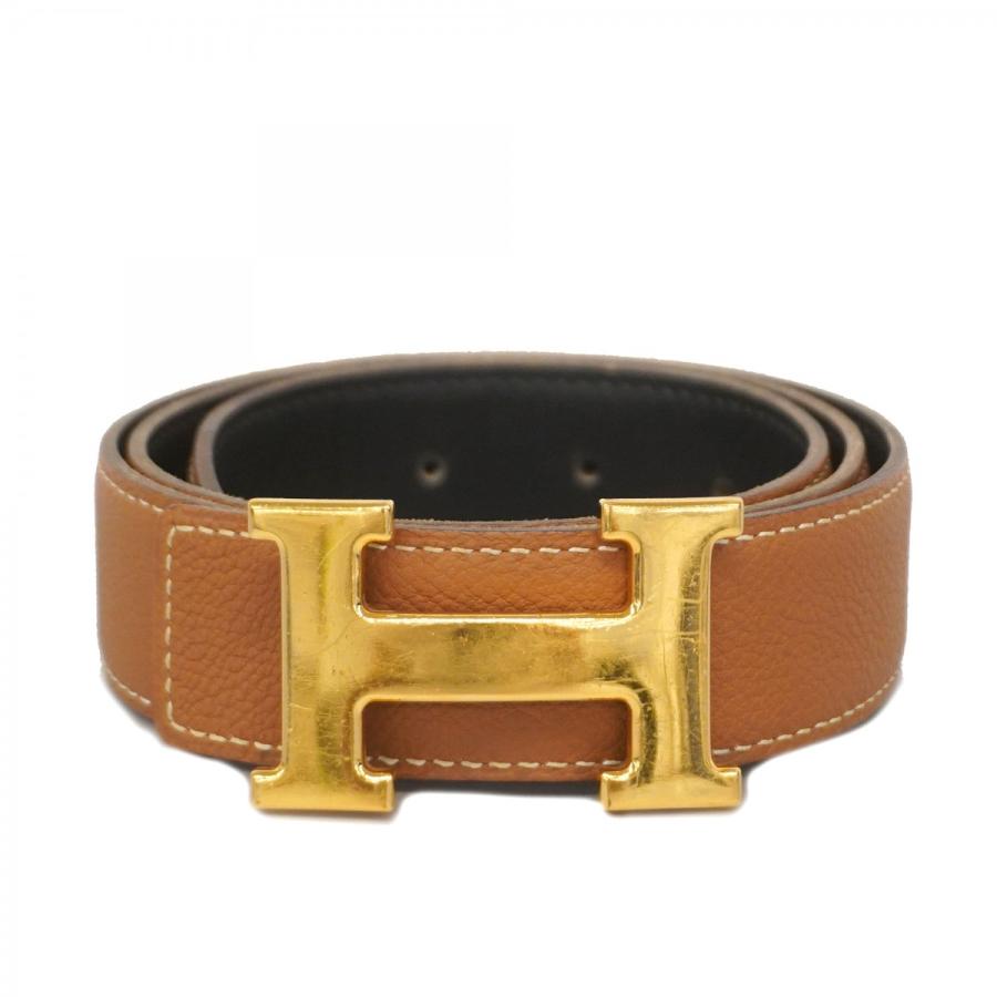 HERMES 【5ie5874】エルメス ベルト コンスタンス トゴ ボックスカーフ  