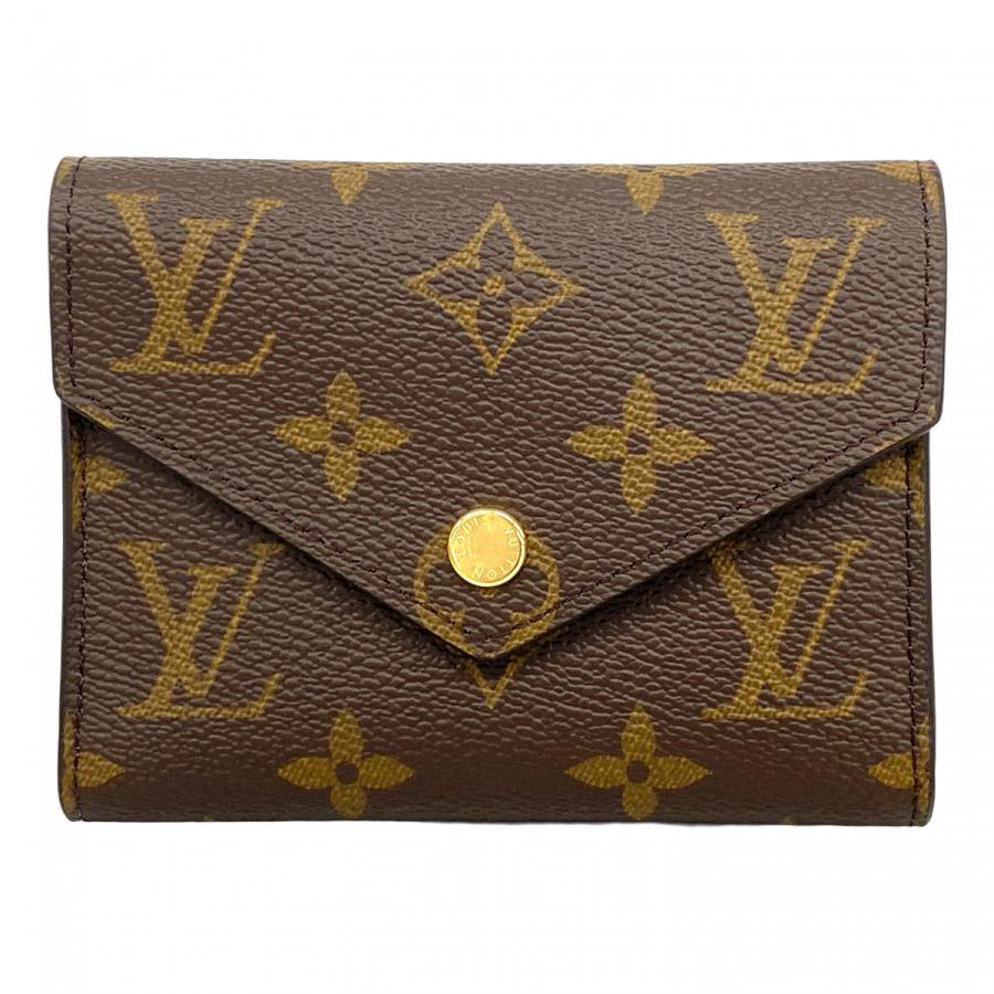 LOUIS VUITTON 【5ie6081-h】ルイヴィトン 三つ折り財布 モノグラム  