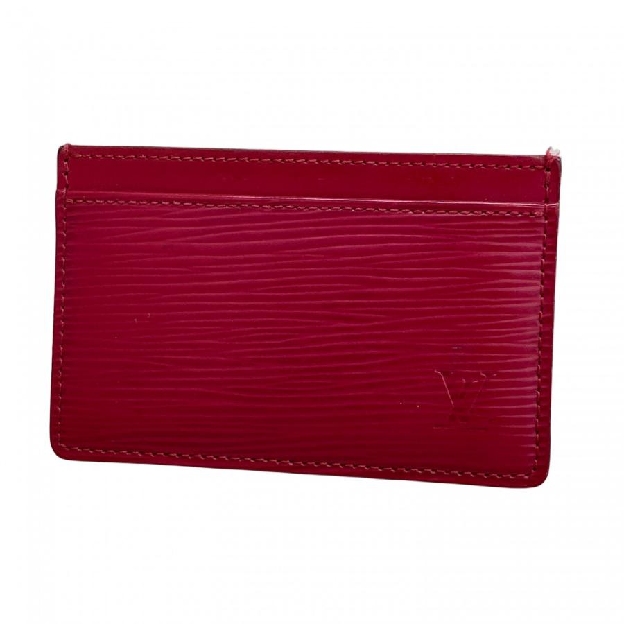 LOUIS VUITTON 【5ie6384-h】ルイヴィトン カードケース エピ ポルト  