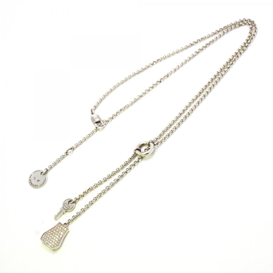 HERMES 【5jbb0090】エルメス ネックレス ケリークロシェット/PM  