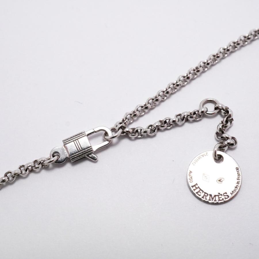 HERMES 【5jbb0090】エルメス ネックレス ケリークロシェット/PM  