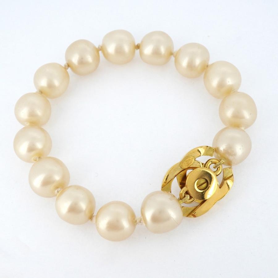 CHANEL 【5jbb0997】シャネル ブレスレット ヴィンテージ ターンロック 