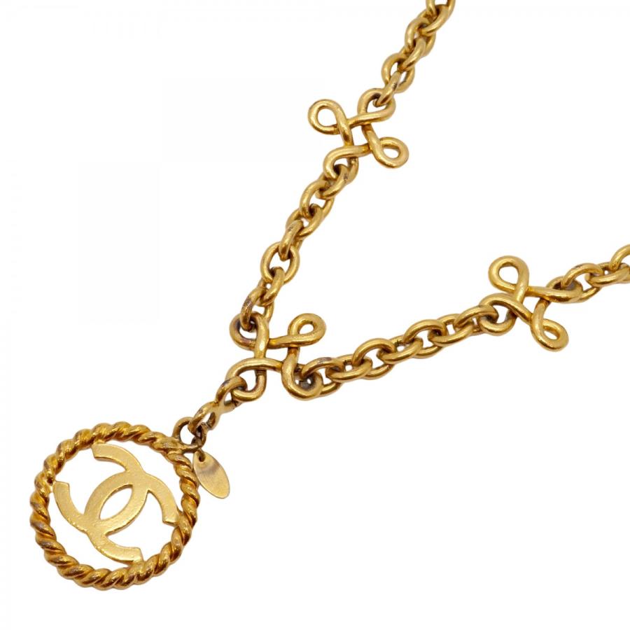 CHANEL ☆最終価格【5jbb1260】シャネル ネックレス ヴィンテージ ココ  