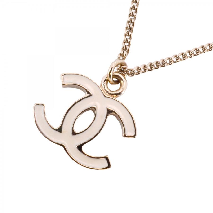 CHANEL 【5jcb0376】シャネル ネックレス ココマーク GPメッキ 