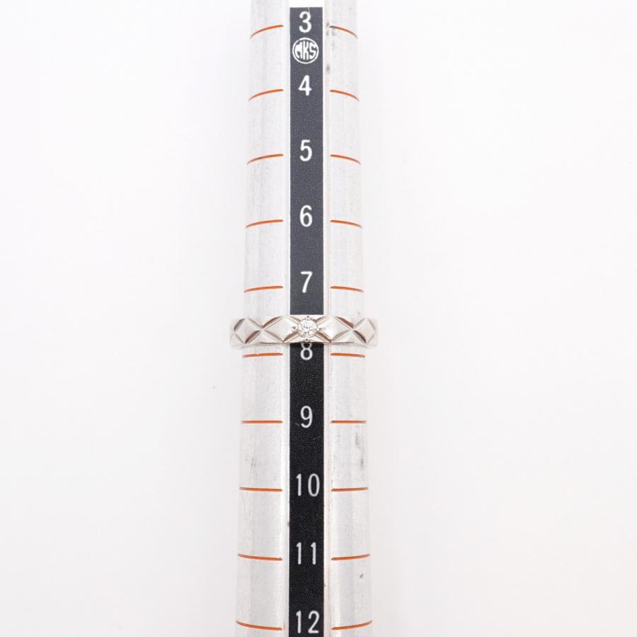 CHANEL ☆SALE【5jcb0443】シャネル リング マトラッセ 1PD Pt950  
