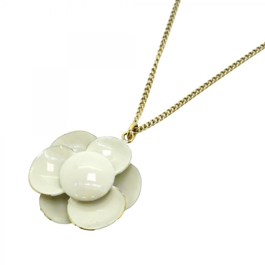 CHANEL 【5jcb0597】シャネル ネックレス ココマーク カメリア GP 