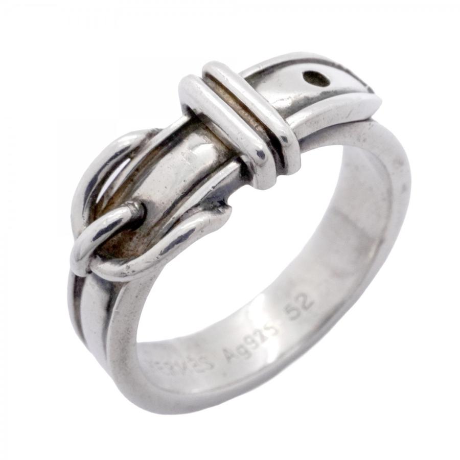 HERMES 【5jcb0657】エルメス リング サンチュール ベルトモチーフ  