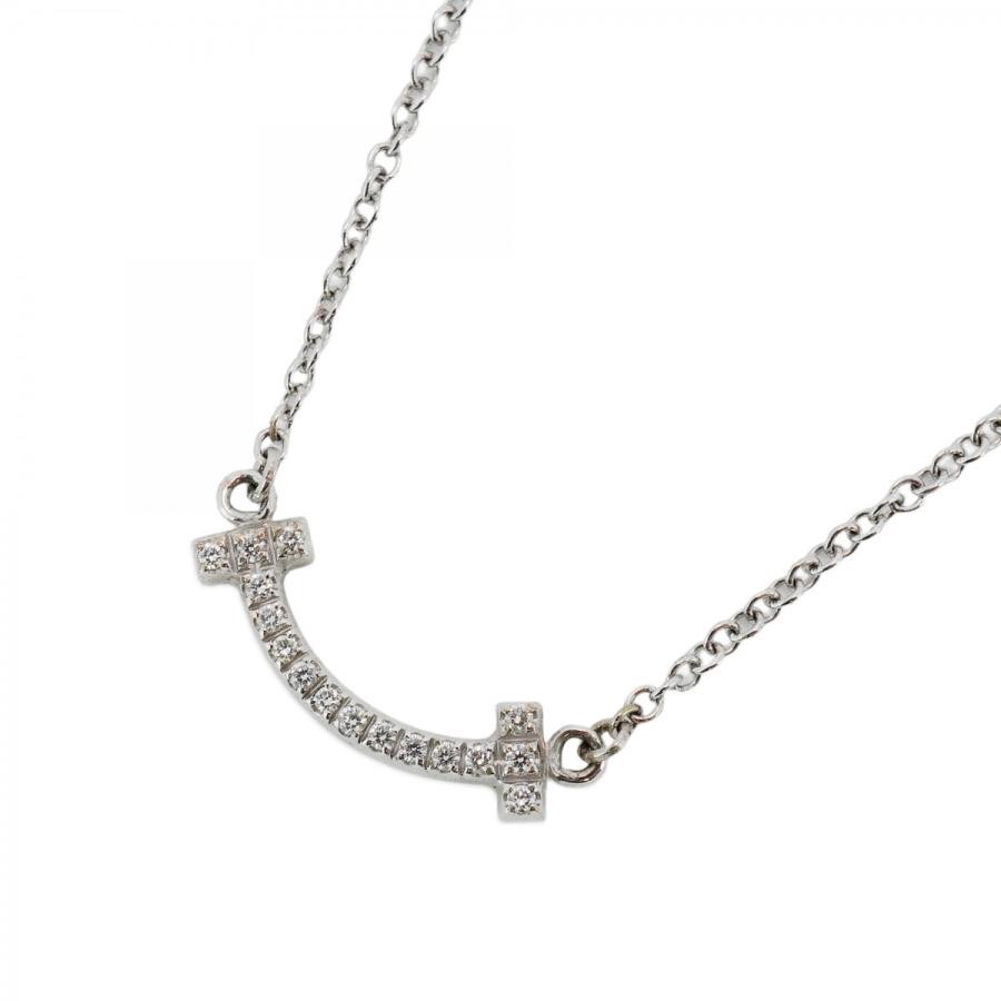 TIFFANY&Co. 【5jcb0714】ティファニー ネックレス Tスマイル ミニ  