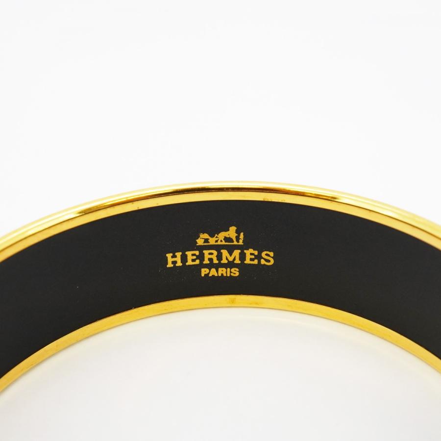 HERMES ☆最終価格【5jcb0718】エルメス バングル エマイユGM 馬 HERMES ☆最終価格【5jcb0718】エルメス バングル エマイユGM 馬