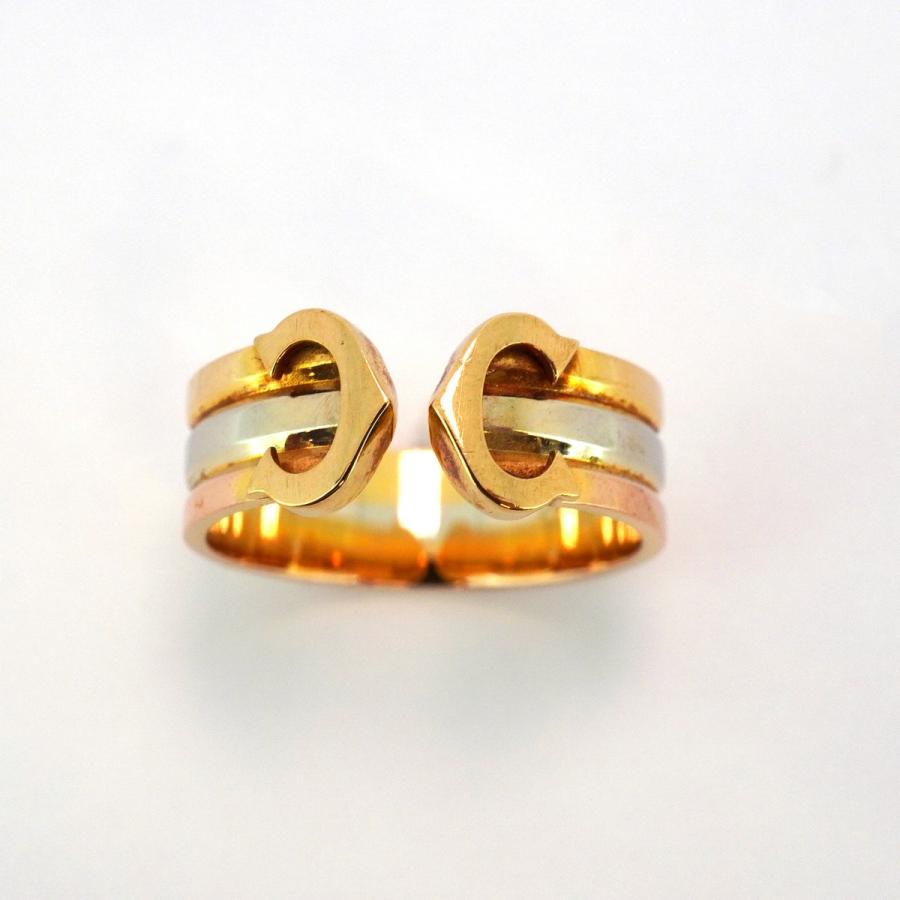 Cartier 【5jcb0728】カルティエ リング 2C K18YG イエローゴールド  