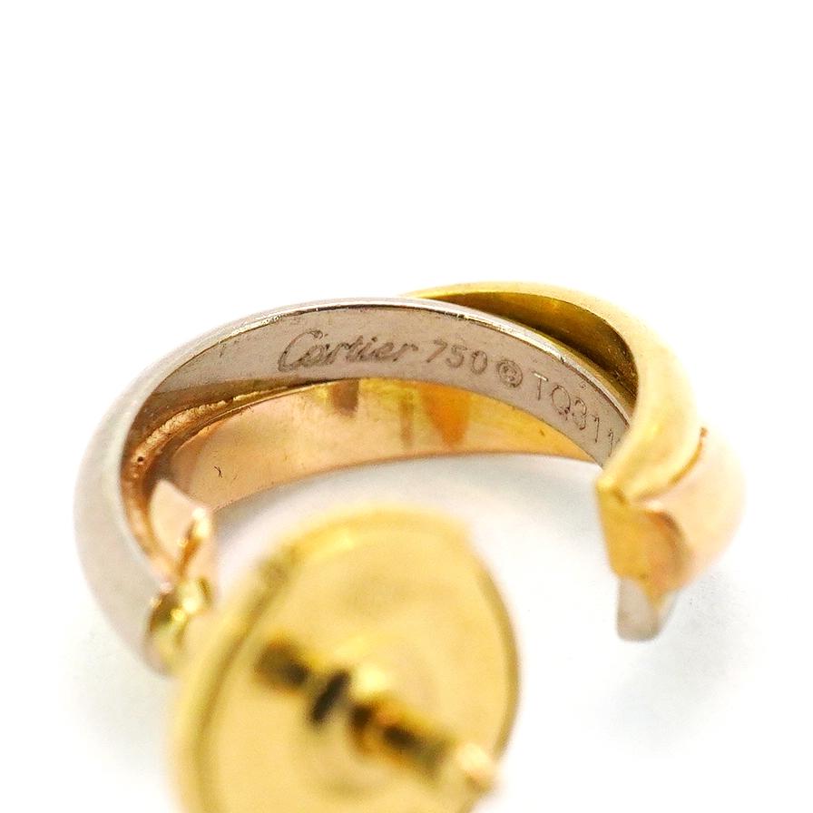 Cartier ☆最終価格【5jcb0749】カルティエ ピアス トリニティ Cartier ☆最終価格【5jcb0749】カルティエ ピアス トリニティ