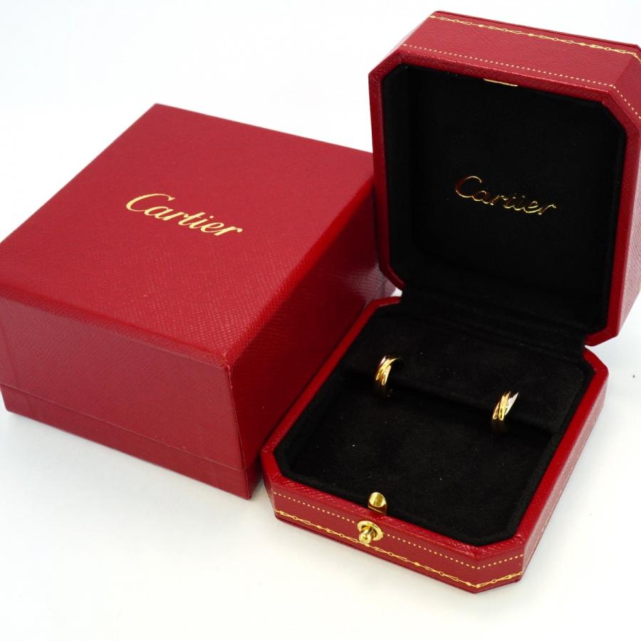 Cartier ☆最終価格【5jcb0749】カルティエ ピアス トリニティ Cartier ☆最終価格【5jcb0749】カルティエ ピアス トリニティ