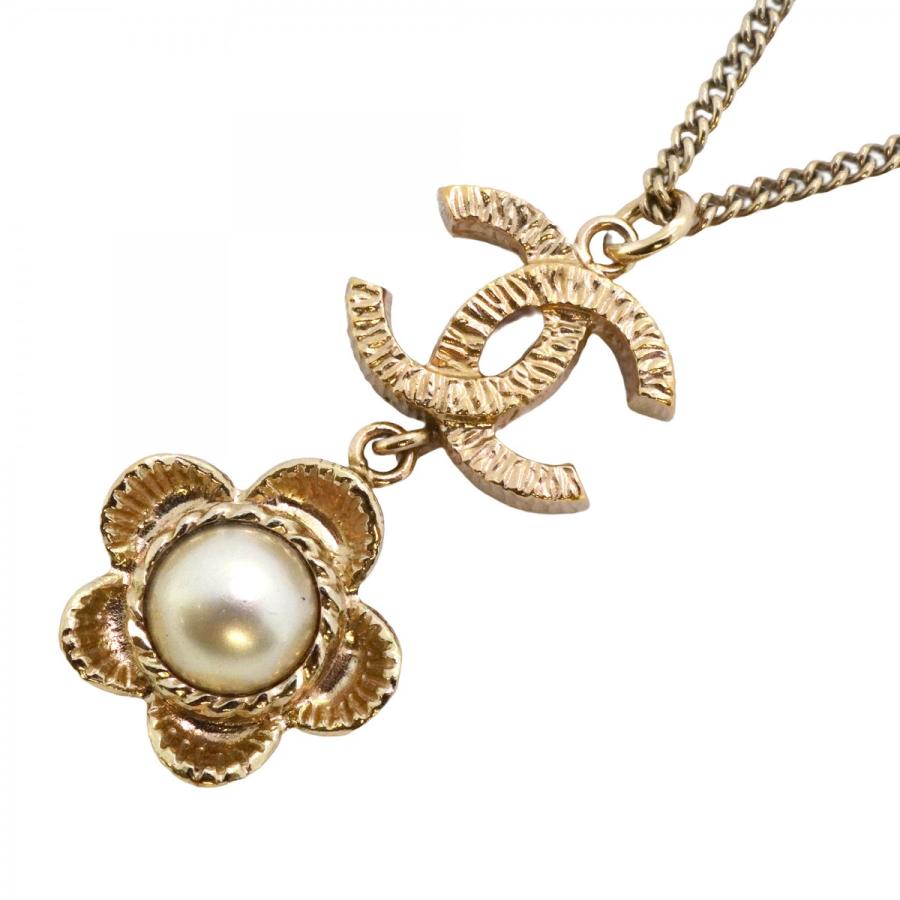 CHANEL 【5jcb0810】シャネル ネックレス ココマーク フラワー CHANEL 【5jcb0810】シャネル ネックレス ココマーク フラワー