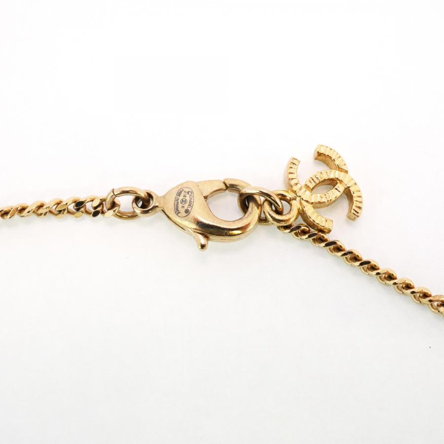 CHANEL 【5jcb0851】シャネル ネックレス ココマーク GPメッキ  
