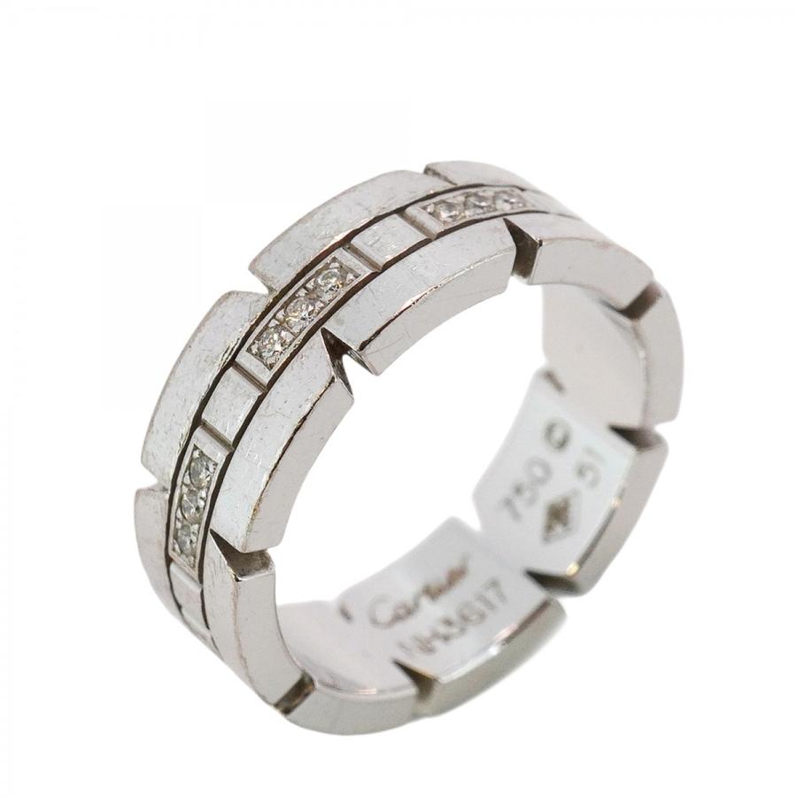 Cartier 【5jcb0868】カルティエ リング タンクフランセーズ K18WG  