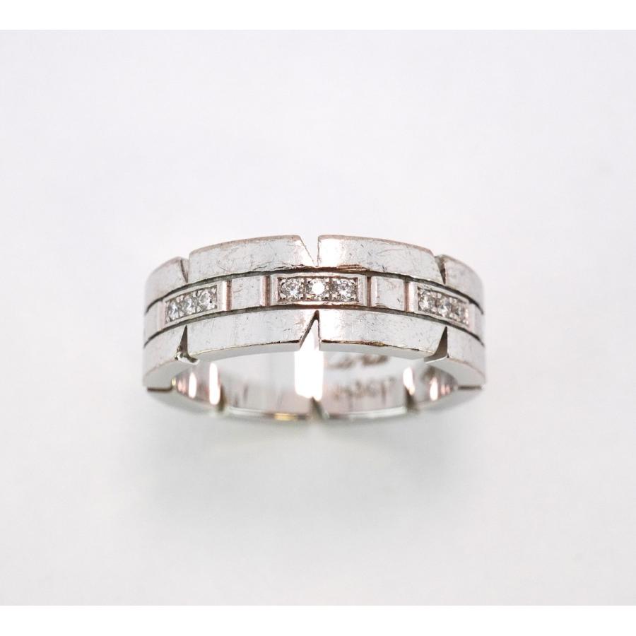 Cartier 【5jcb0868】カルティエ リング タンクフランセーズ K18WG  