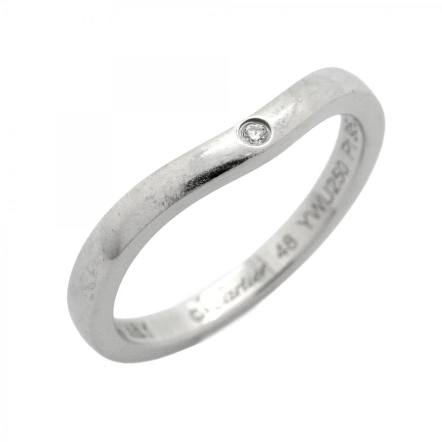 Cartier 【5jcb0878】カルティエ リング バレリーナ 3PD Pt950 Cartier 【5jcb0878】カルティエ リング バレリーナ 3PD Pt950