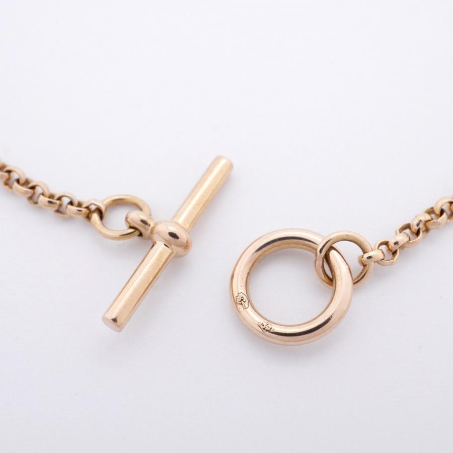 HERMES 【5jcb0892】エルメス ブレスレット エクスリブリス 1PD K18PG  