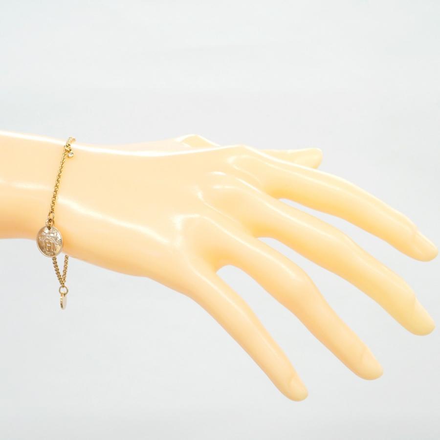 HERMES 【5jcb0892】エルメス ブレスレット エクスリブリス 1PD K18PG  