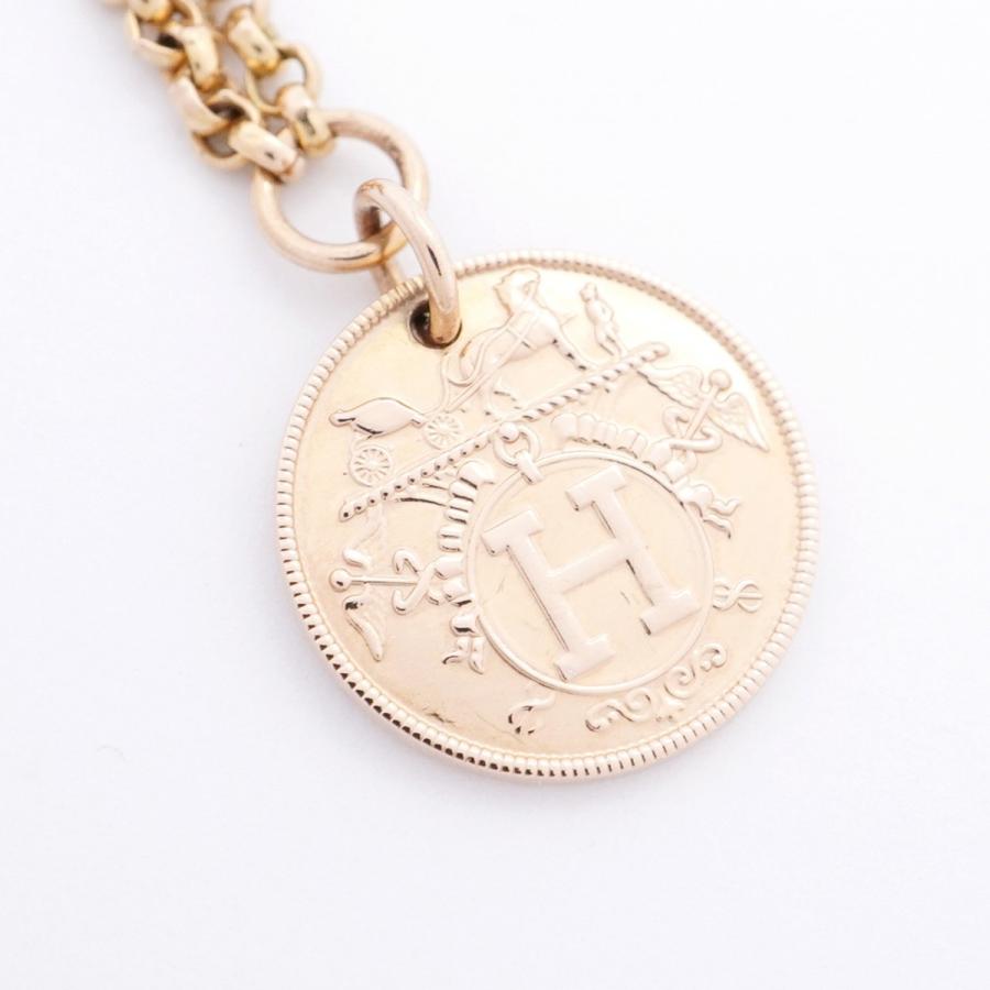 HERMES 【5jcb0892】エルメス ブレスレット エクスリブリス 1PD K18PG  