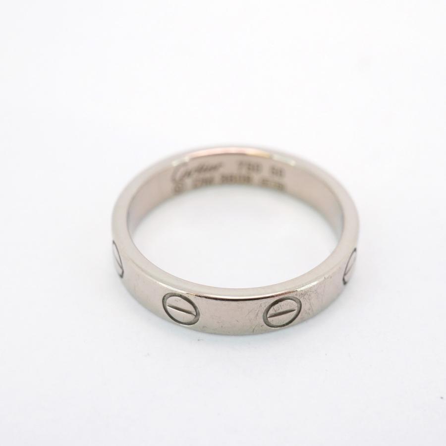 Cartier 【5jcb0936】カルティエ リング ミニラブ K18WG Cartier 【5jcb0936】カルティエ リング ミニラブ K18WG