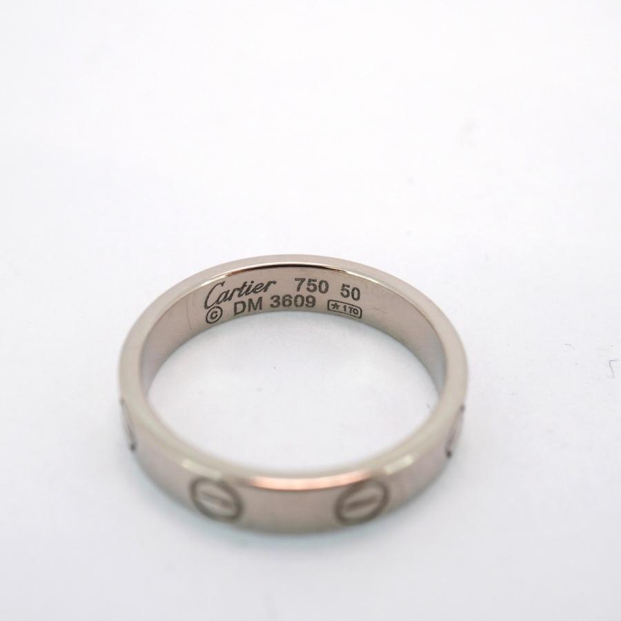 Cartier 【5jcb0936】カルティエ リング ミニラブ K18WG Cartier 【5jcb0936】カルティエ リング ミニラブ K18WG