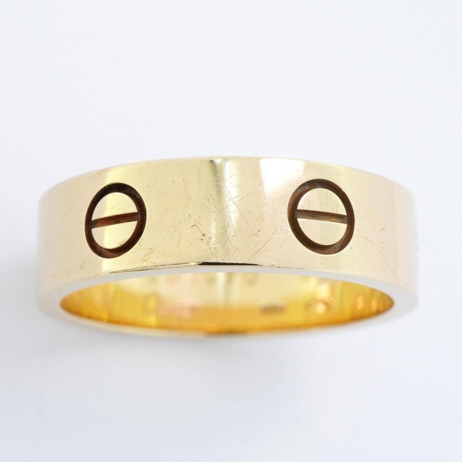 Cartier 【5jcb0956】カルティエ リング ラブ K18YG イエローゴールド  