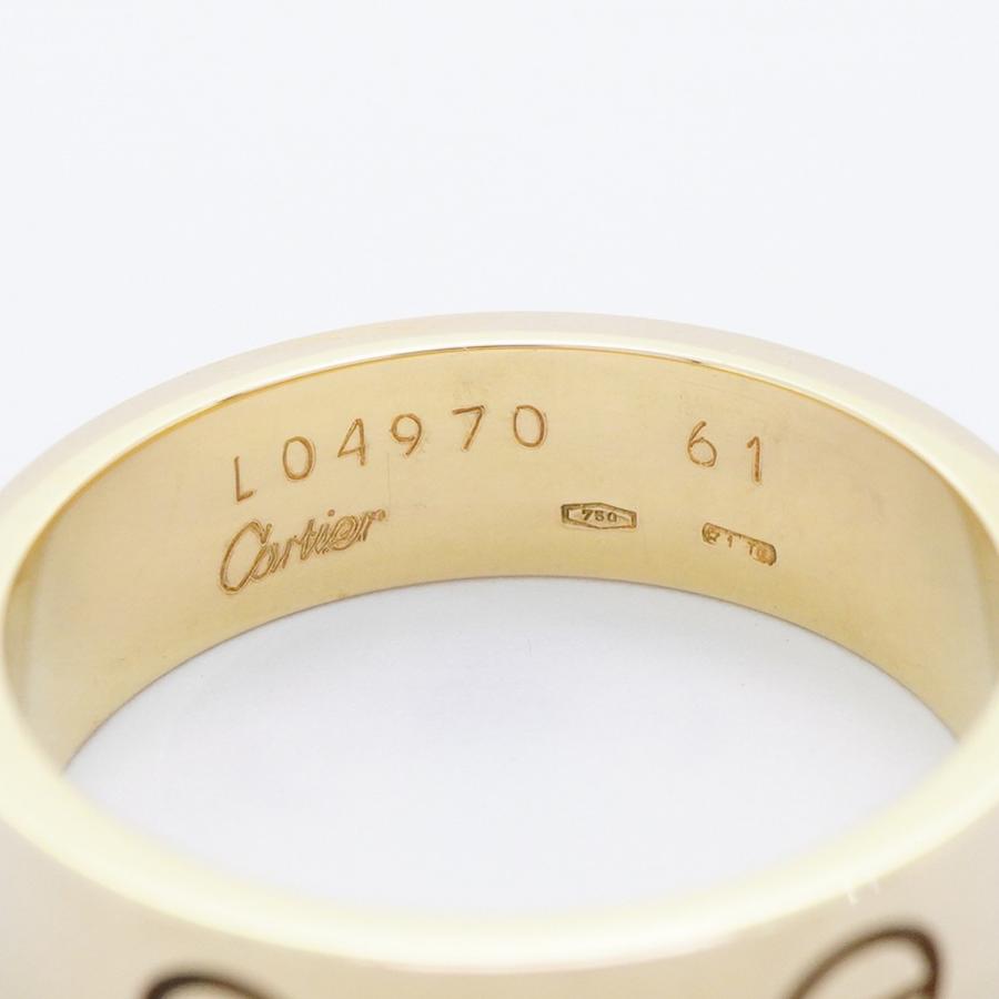 Cartier 【5jcb0956】カルティエ リング ラブ K18YG イエローゴールド  