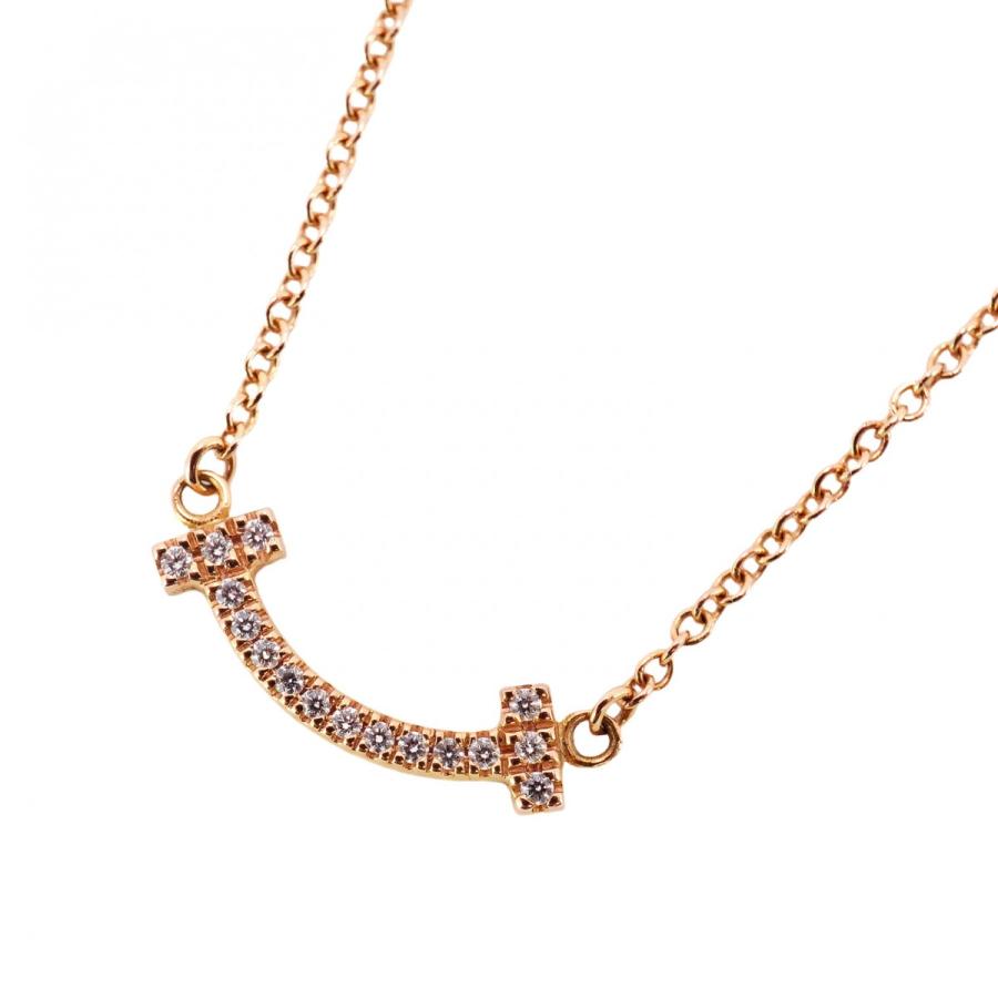TIFFANY&Co. 【5jcb0970】ティファニー ネックレス Tスマイル ミニ  