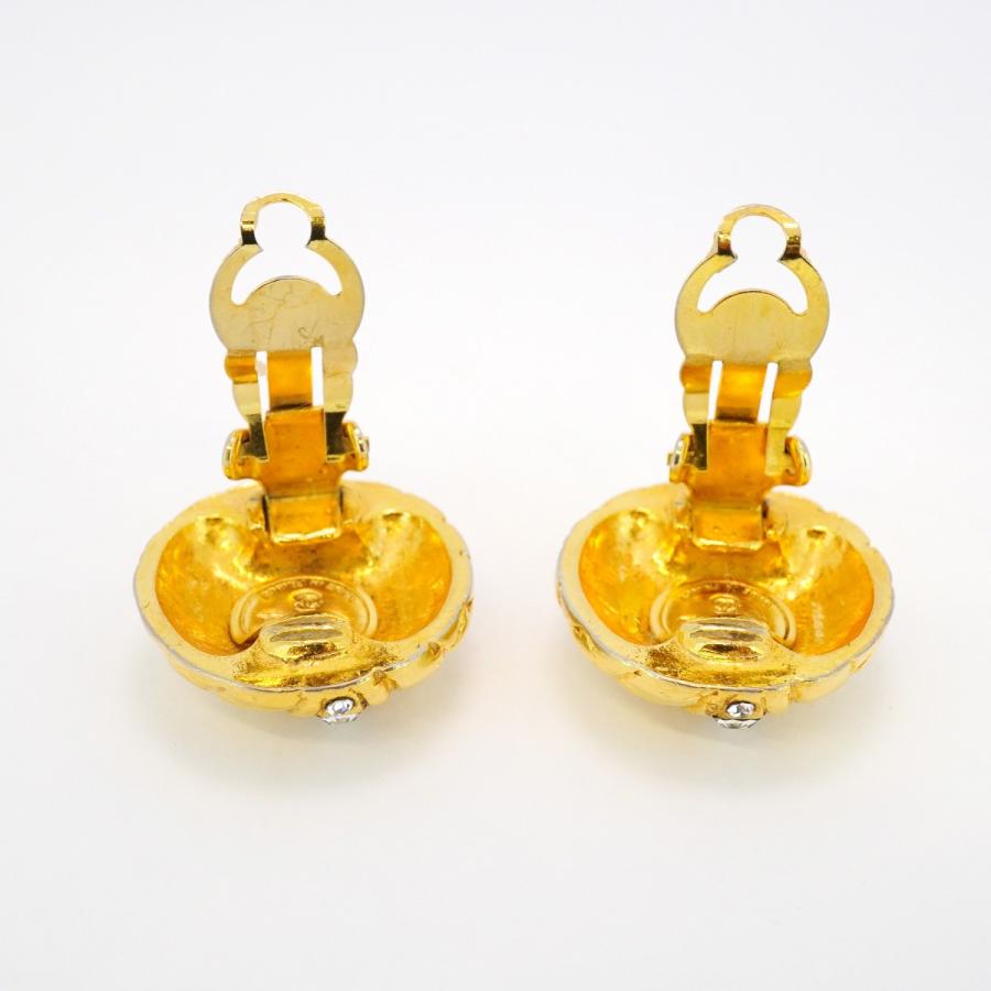 CHANEL 【5jcb0979】シャネル イヤリング ヴィンテージ 丸型 CHANEL 【5jcb0979】シャネル イヤリング ヴィンテージ 丸型