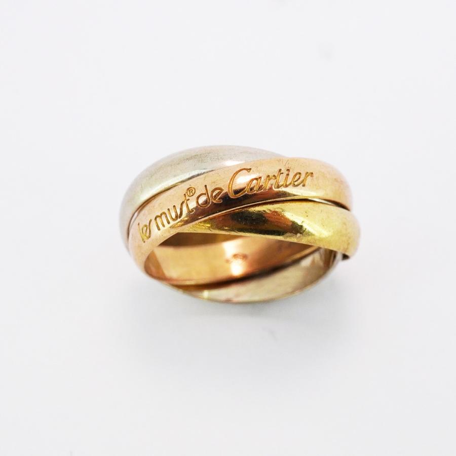 Cartier ☆最終価格【5jdb0027】カルティエ リング トリニティ Cartier ☆最終価格【5jdb0027】カルティエ リング トリニティ