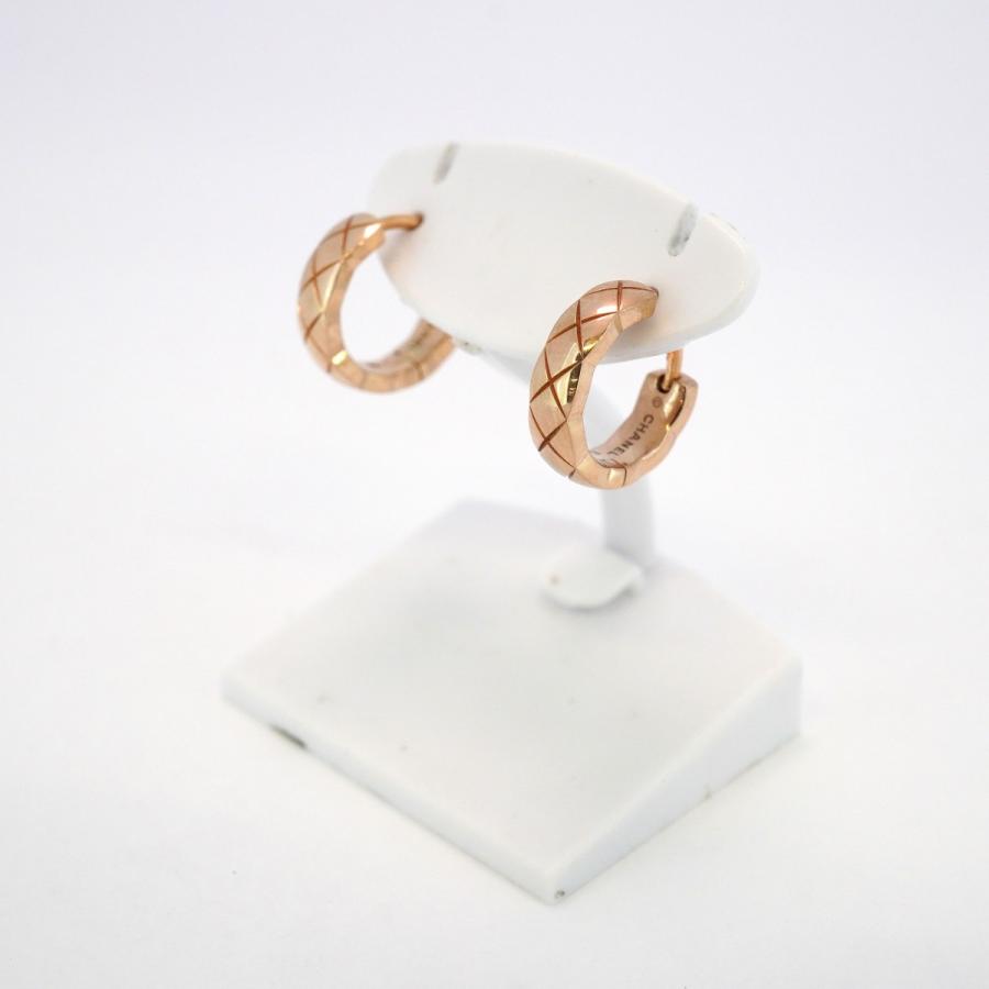 CHANEL 【5jdb0037】シャネル ピアス ココクラッシュ/ベージュ CHANEL 【5jdb0037】シャネル ピアス ココクラッシュ/ベージュ