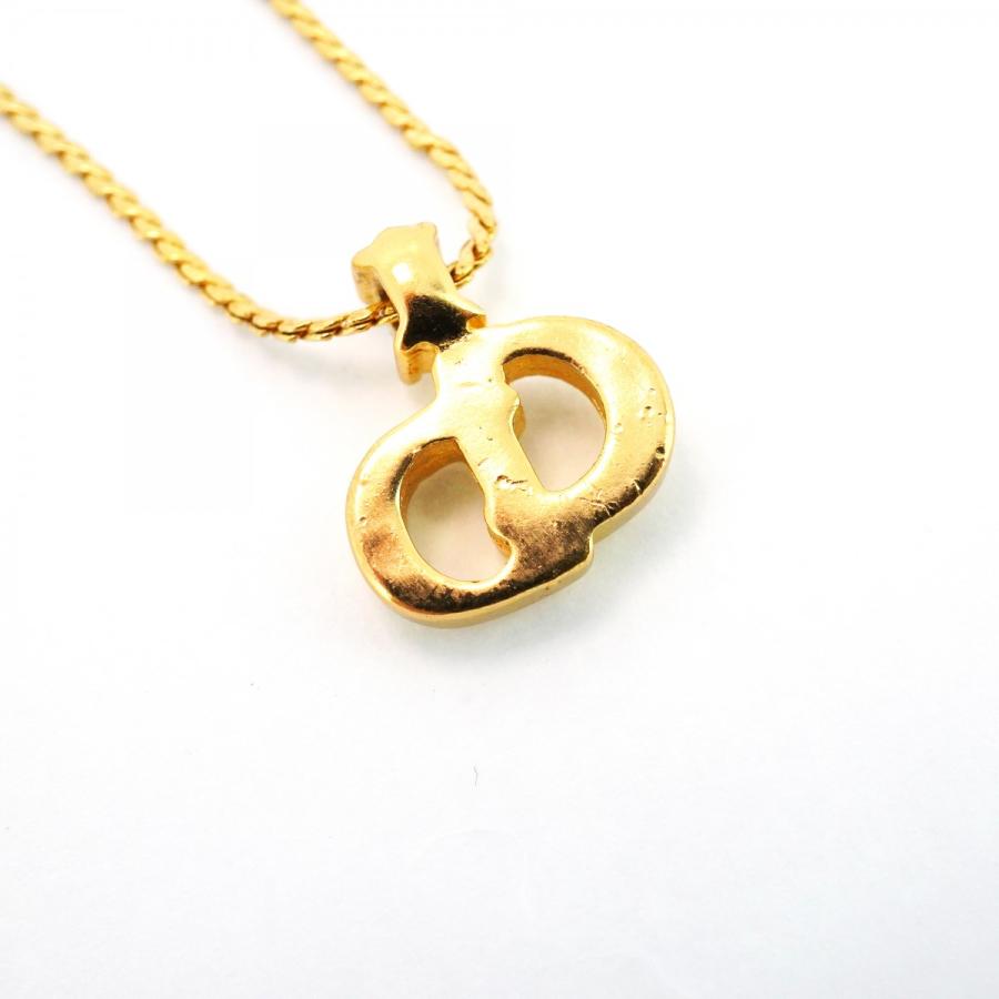 Christian Dior 【5jdb0057】クリスチャンディオール ネックレス CD  