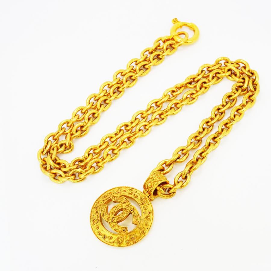 CHANEL 【5jdb0075】シャネル ネックレス ヴィンテージ ココ CHANEL 【5jdb0075】シャネル ネックレス ヴィンテージ ココ