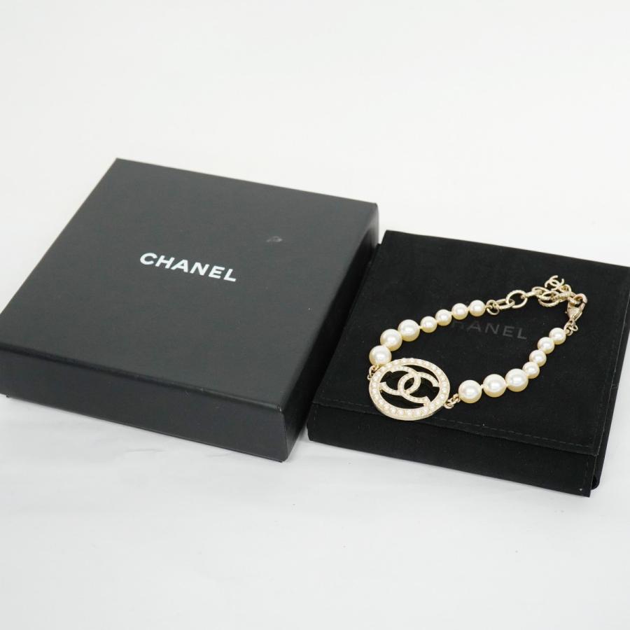 CHANEL 【5jdb0090】シャネル ブレスレット ココマーク 丸型 サークル  