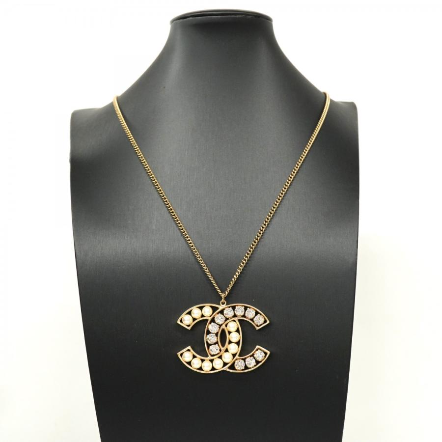 CHANEL 【5jdb0224】シャネル ネックレス ココマーク GPメッキ CHANEL 【5jdb0224】シャネル ネックレス ココマーク GPメッキ