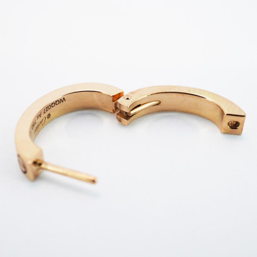 Cartier ☆SALE【5jdb0233】カルティエ ピアス ラブ セミパヴェ Cartier ☆SALE【5jdb0233】カルティエ ピアス ラブ セミパヴェ