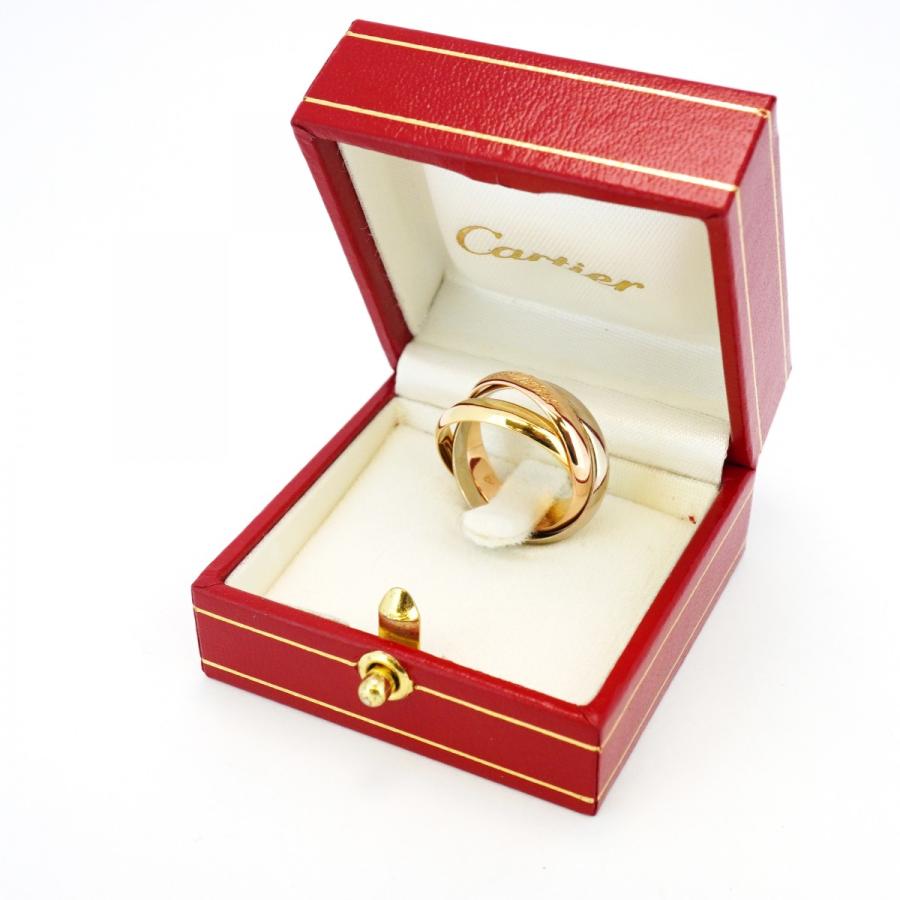 Cartier 【5jdb0243】カルティエ リング トリニティ K18YG Cartier 【5jdb0243】カルティエ リング トリニティ K18YG